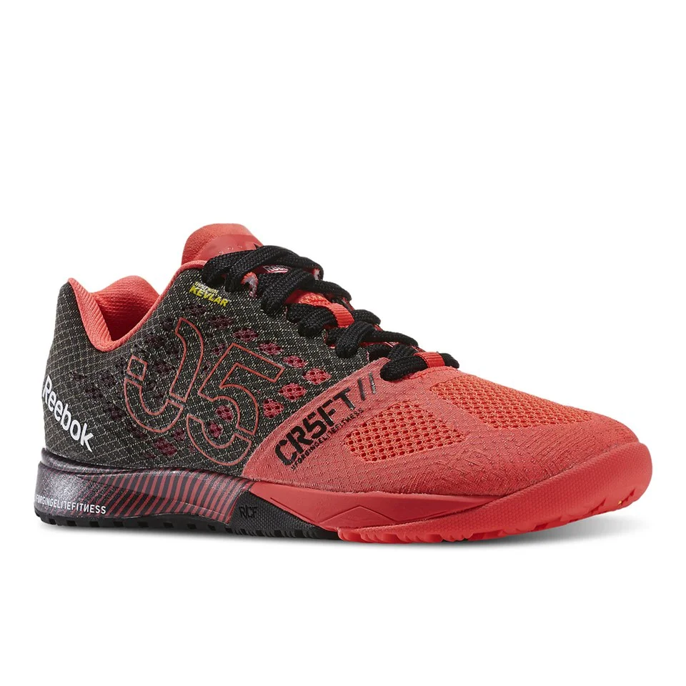 Reebok Women's Crossfit Nano 5.0 Trainers - Neon Cherry/Black Immagine 1