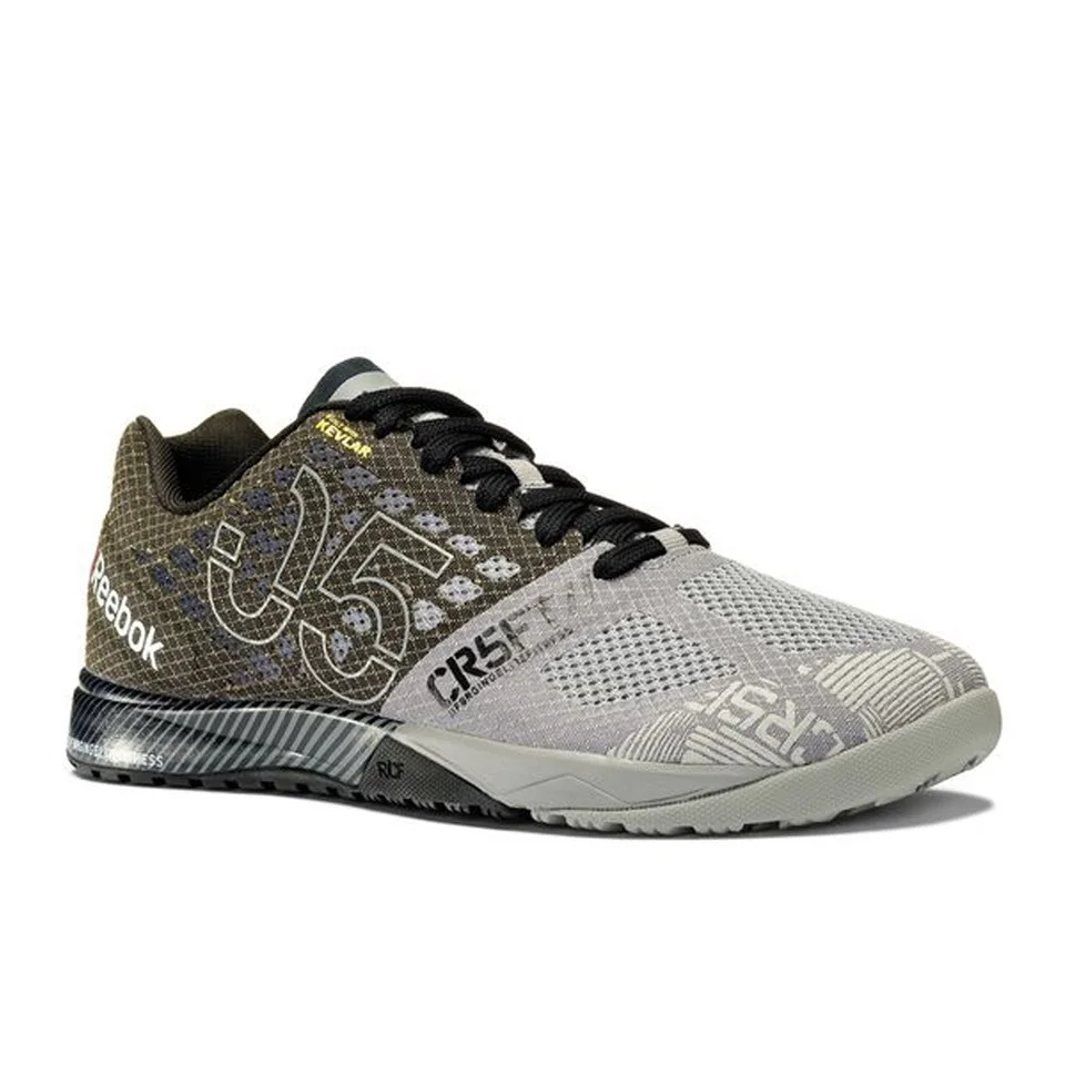 Reebok Men's Crossfit Nano 5.0 Trainers - Grey/Black Immagine 1