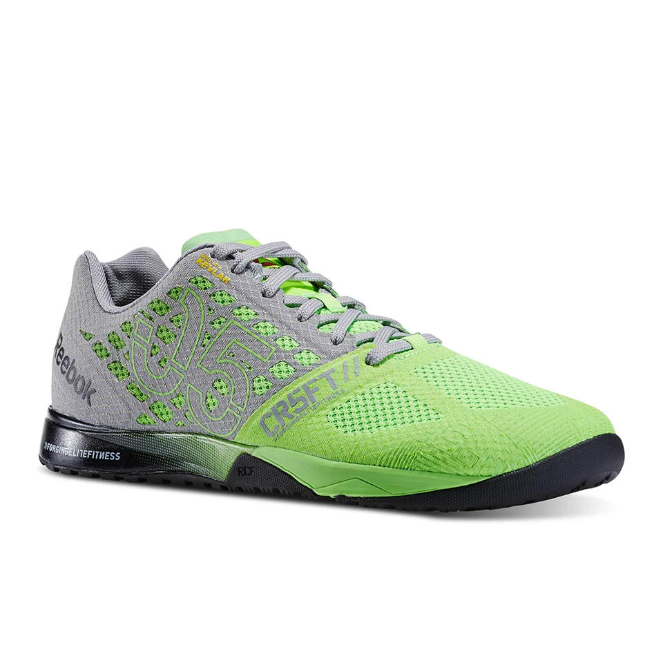 Reebok Crossfit Nano 5.0 Trainers da Uomo – Verde Immagine 1