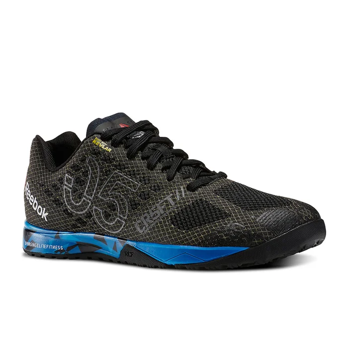 Reebok Crossfit Nano 5.0 Trainers da Uomo – Nero/Blu/Squalo