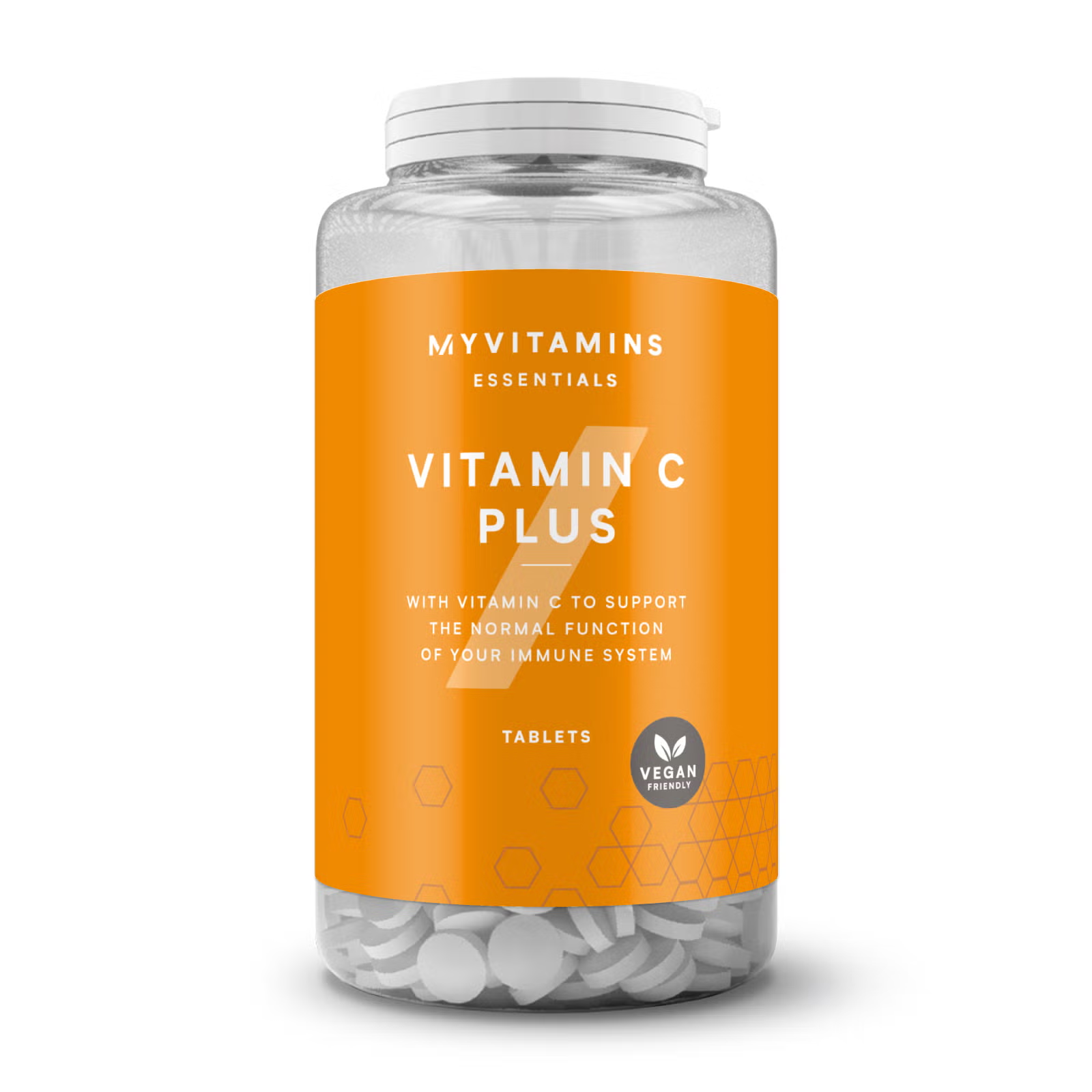 Compresse di Vitamina C con Bioflavonoidi e Rosa Canina - 60TABLETS, 60porzioni - Pot Immagine 1