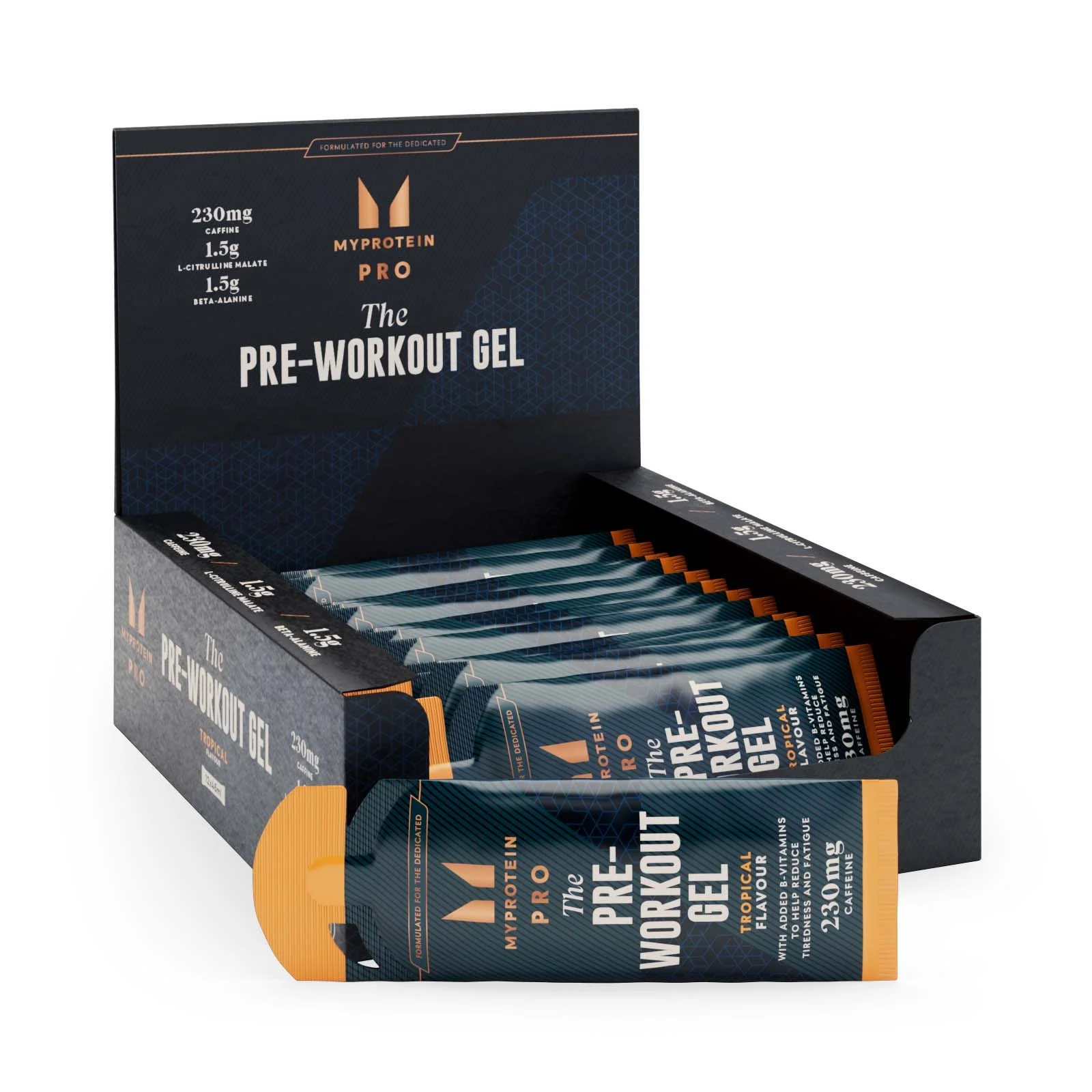 Gel Pre-Allenamento - 12 x 50g - Tropicale Immagine 1