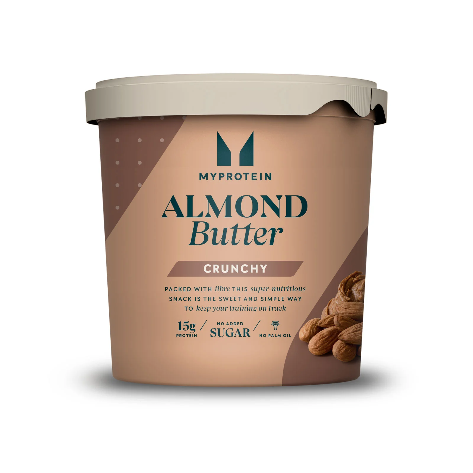 Burro di Mandorle 100% Naturale - 1kg - Classico croccante Immagine 1