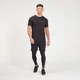 Leggings sportivi attillati MP Base da uomo - Neri