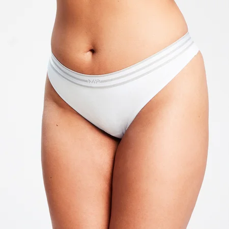 Tanga MP Seamless da donna - Bianco
