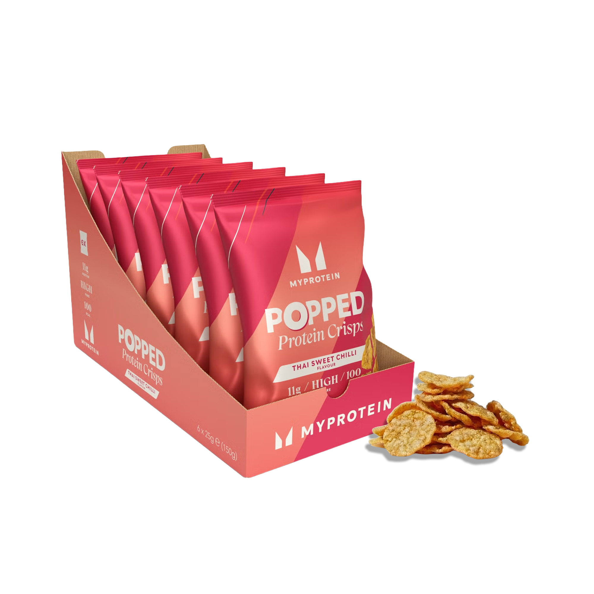 Chips Proteiche Soffiate - Thai Sweet Chilli Immagine 1