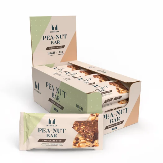 Pea-Nut Square - Gocce di cioccolato