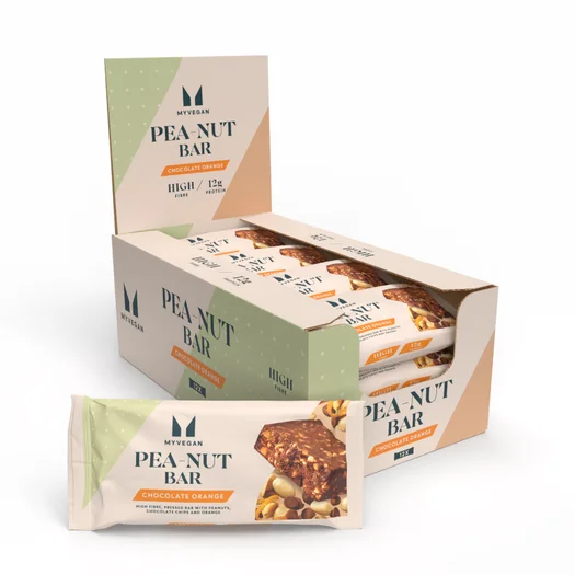 Pea-Nut Square - Cioccolato e arancia