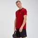 T-shirt Performance Short Sleeve MP - Rosso acceso/Nero