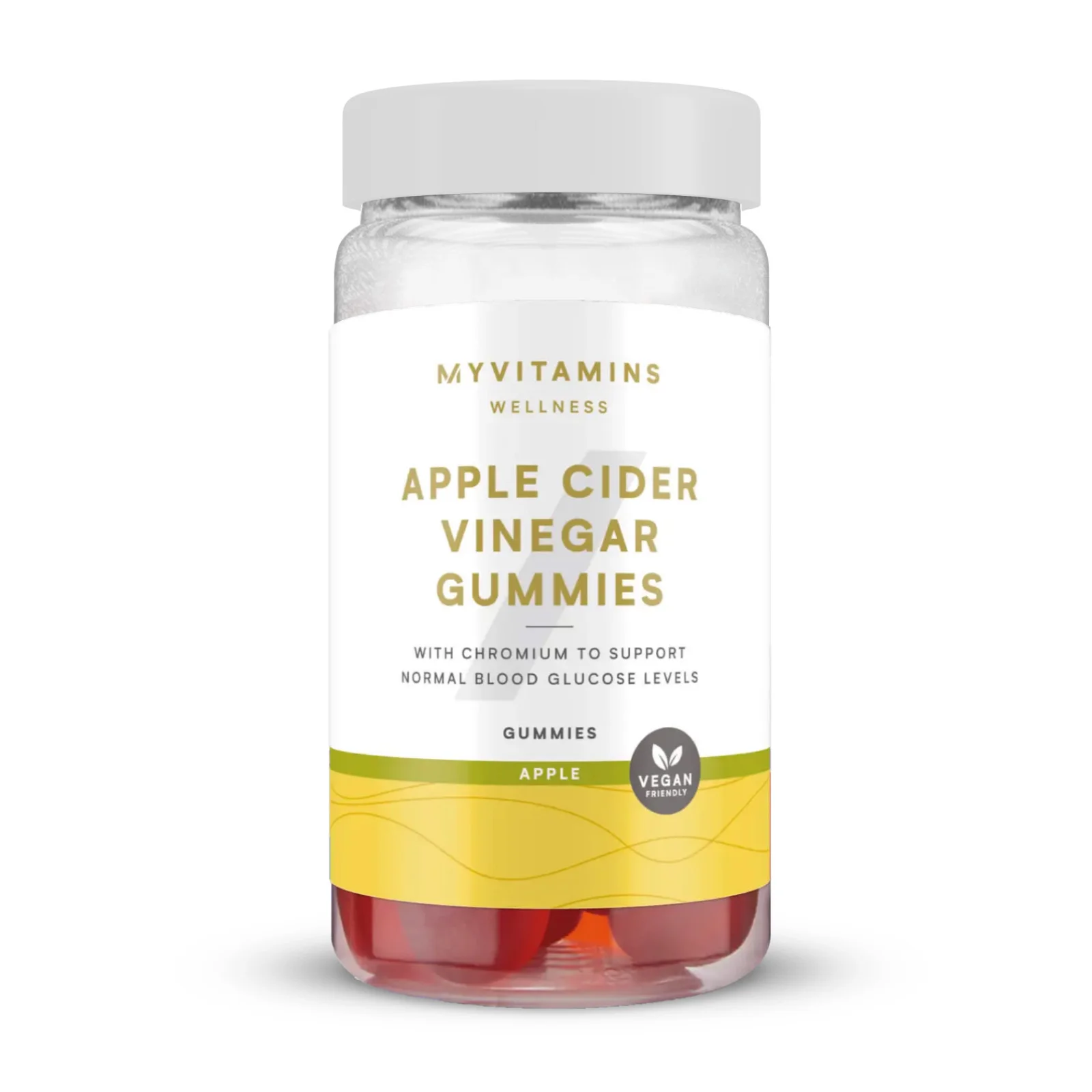 Caramelle Gommose all' Aceto di Mele - 60Gummies - Mela Immagine 1