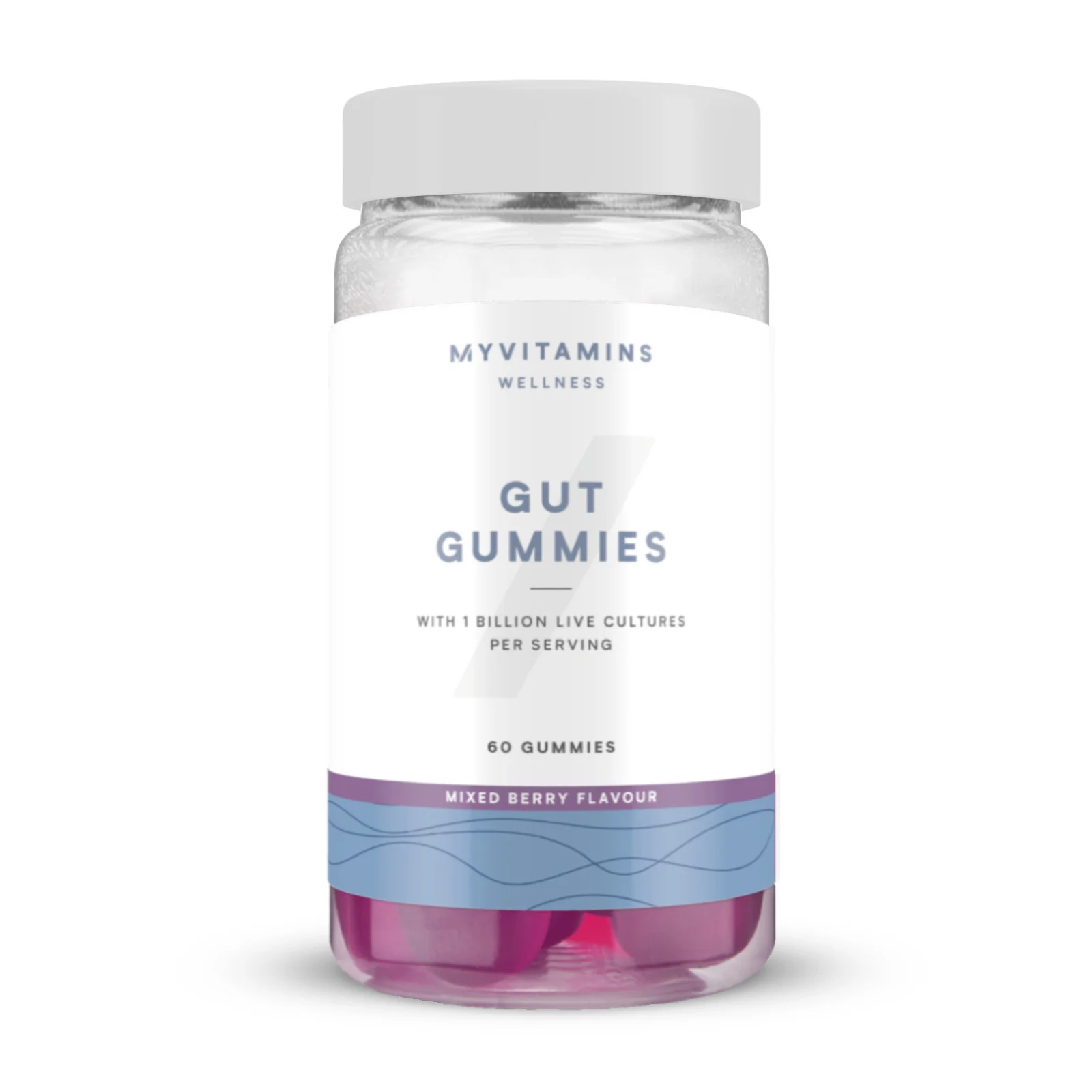 Caramelle Gommose per la Salute Intestinale - 60Gummies - Frutti di bosco Immagine 1