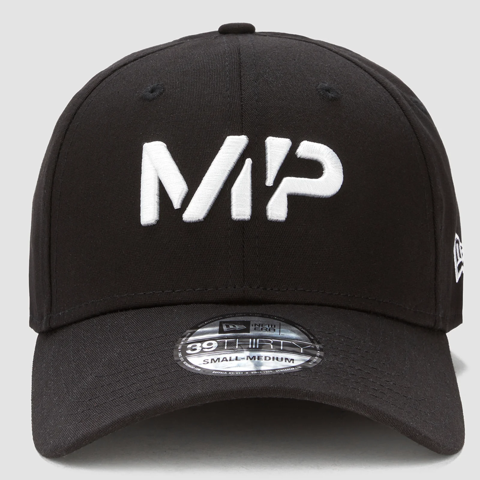 Cappellino da baseball MP New Era 39THIRTY - Nero/Bianco - S-M Immagine 1
