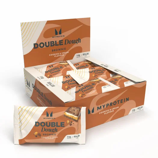 Brownie con doppio impasto - 12 x 60g - Biscotti e crema