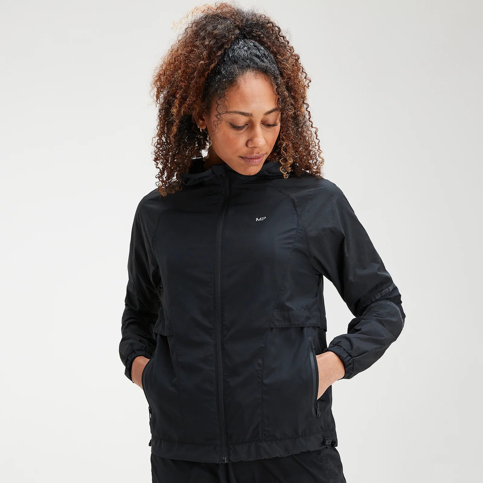 MP Women's Velocity Running Jacket- Black - XXS Immagine 1