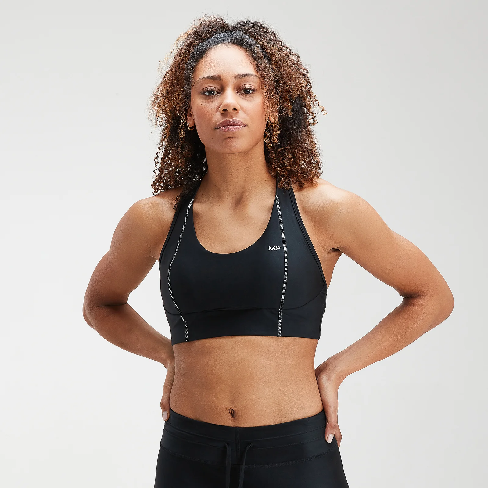Reggiseno sportivo Velocity MP - Nero - XS Immagine 1
