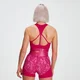 Reggiseno sportivo Adapt Textured MP - Fucsia