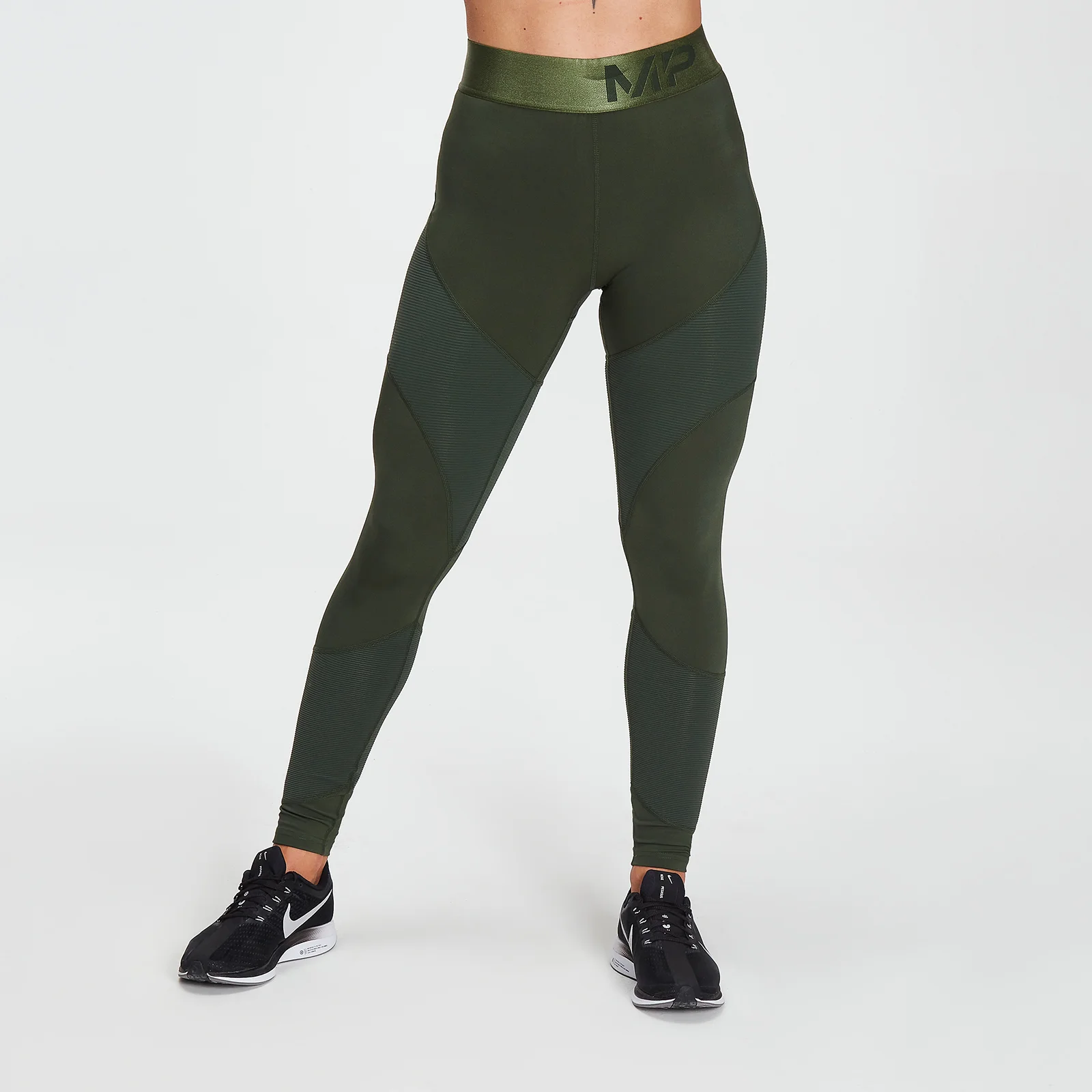 Leggings Textured MP da donna - Verde scuro - XXS Immagine 1