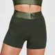 Pantaloncini Adapt Textured MP da donna - Verde scuro