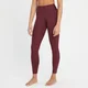 Leggings Composure Repreve® MP da donna - Rosso scuro slavato