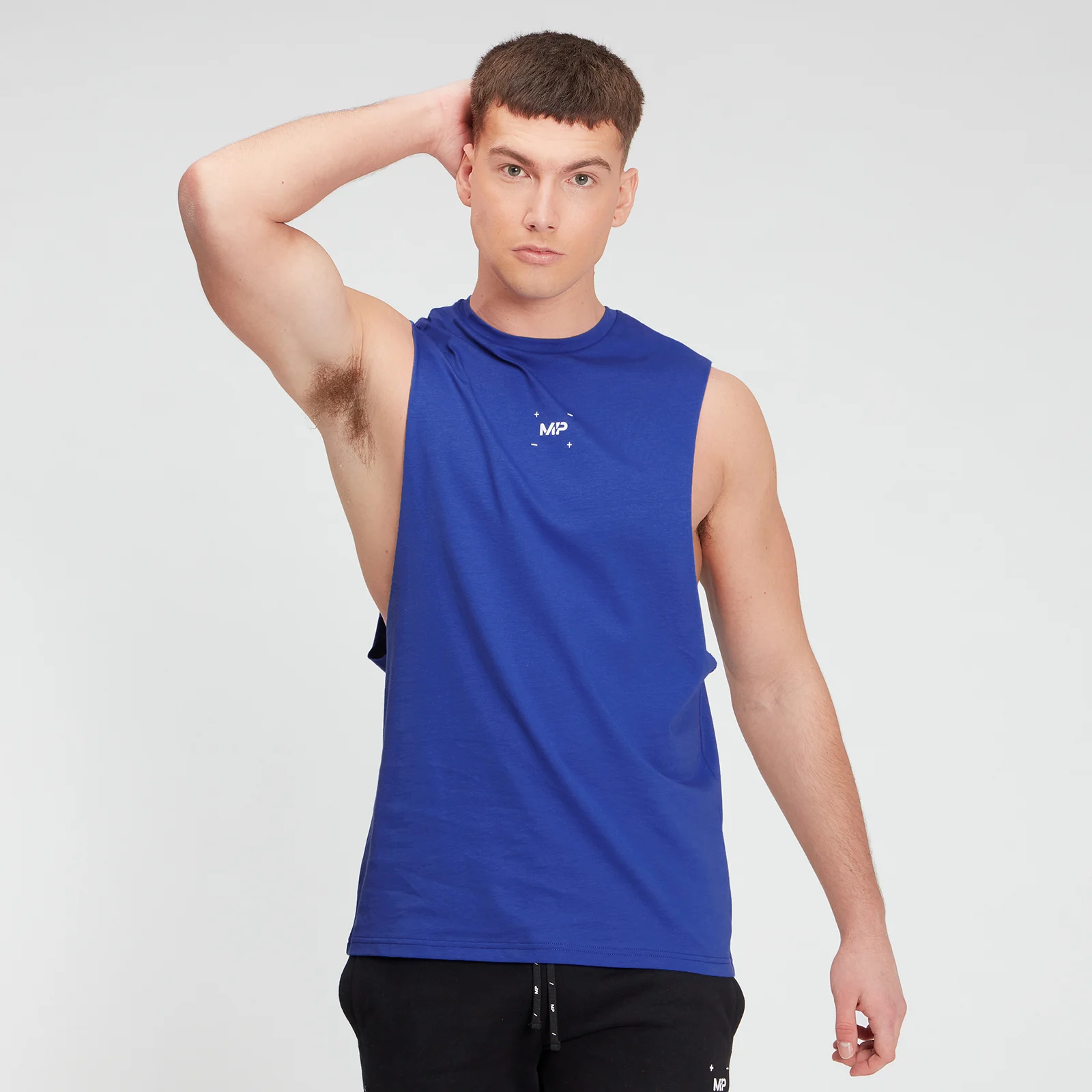 MP Men's Central Graphic Tank - Cobalt - XXS Immagine 1