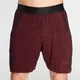 MP Men's Essential Seamless Shorts- Washed Oxblood Marl