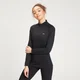 Maglia sportiva con cerniera 1/4 MP da donna - Nera