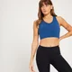 Reggiseno sportivo MP Power Longline da donna - Blu scuro