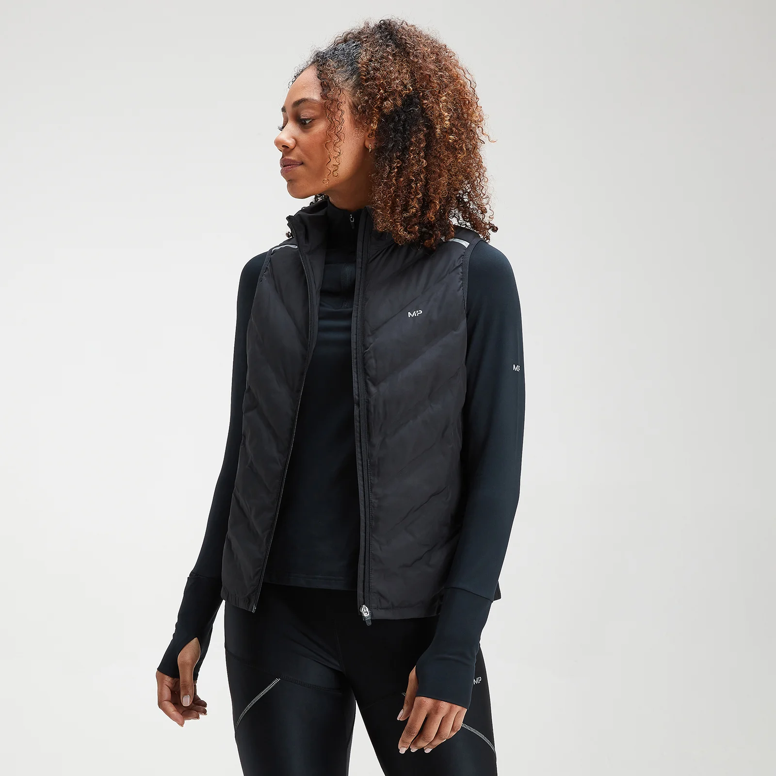 MP Women's Velocity Gilet- Black - XXS Immagine 1