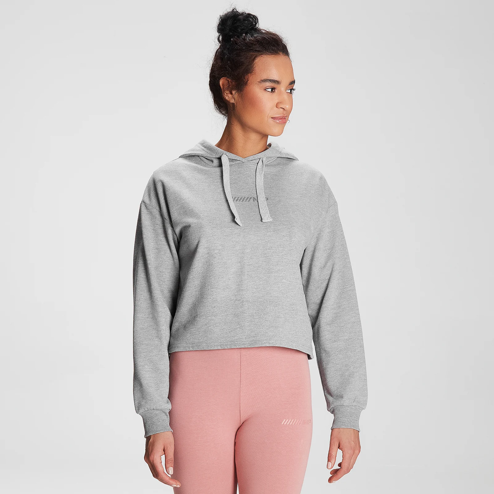 MP Women's Tonal Graphic Hoodie - Grey Marl - XXS Immagine 1