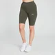Pantaloncini ciclista MP Central Graphic da donna - Verde oliva scuro