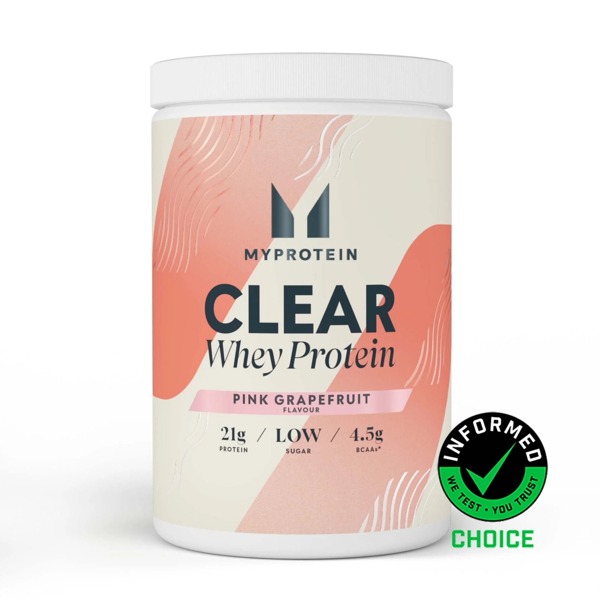 Clear Whey Isolate - 500g - 20porzioni - Pompelmo rosa Immagine 1