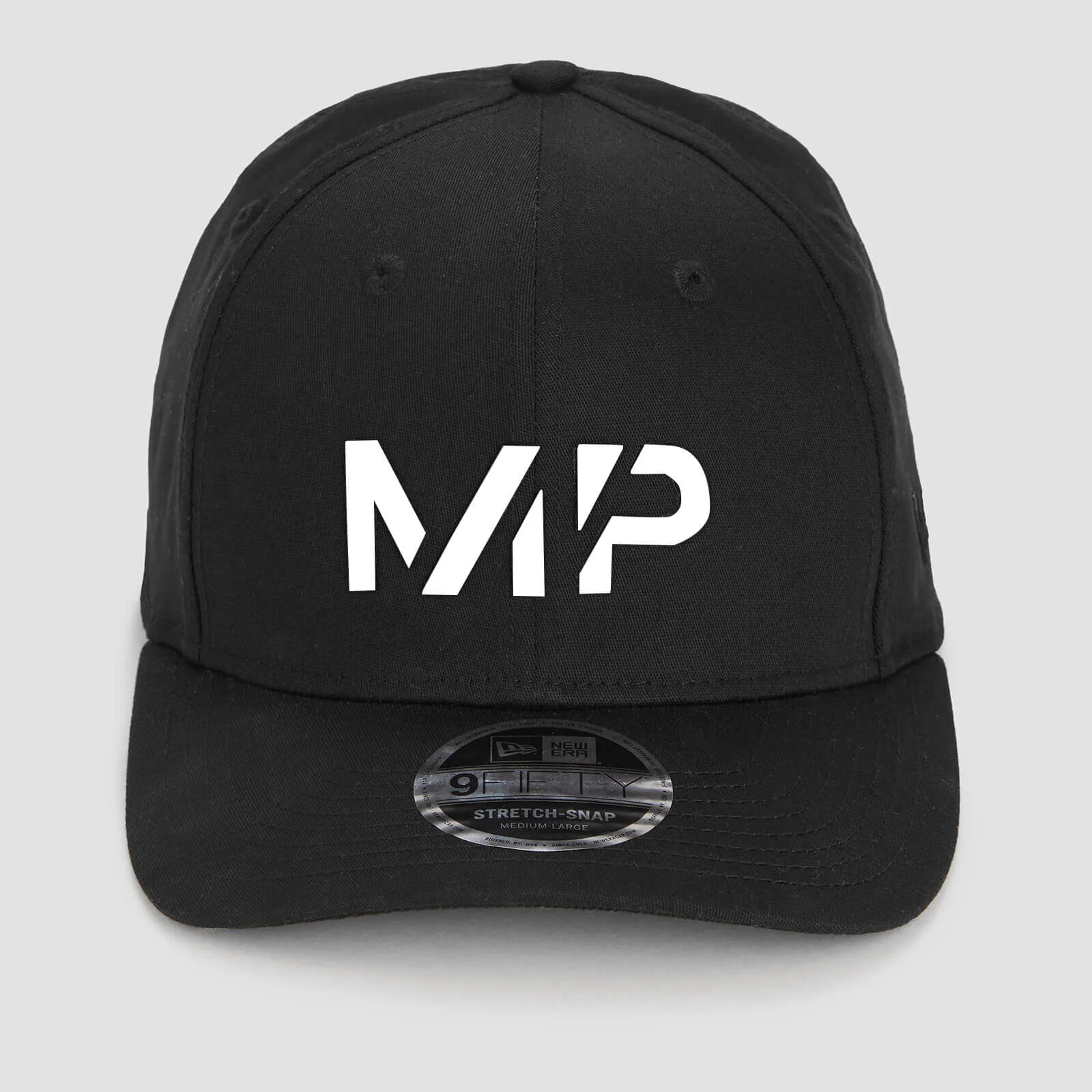 Cappello con chiusura regolabile MP New Era 9FIFTY - Nero/Bianco - M-L Immagine 1