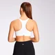 Reggiseno sportivo con inserti in mesh MP Power - Bianco