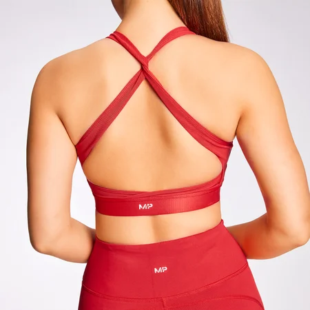 Reggiseno sportivo incrociato MP Power - Danger