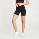 Pantaloncini ciclista MP Shape Seamless da donna - Neri