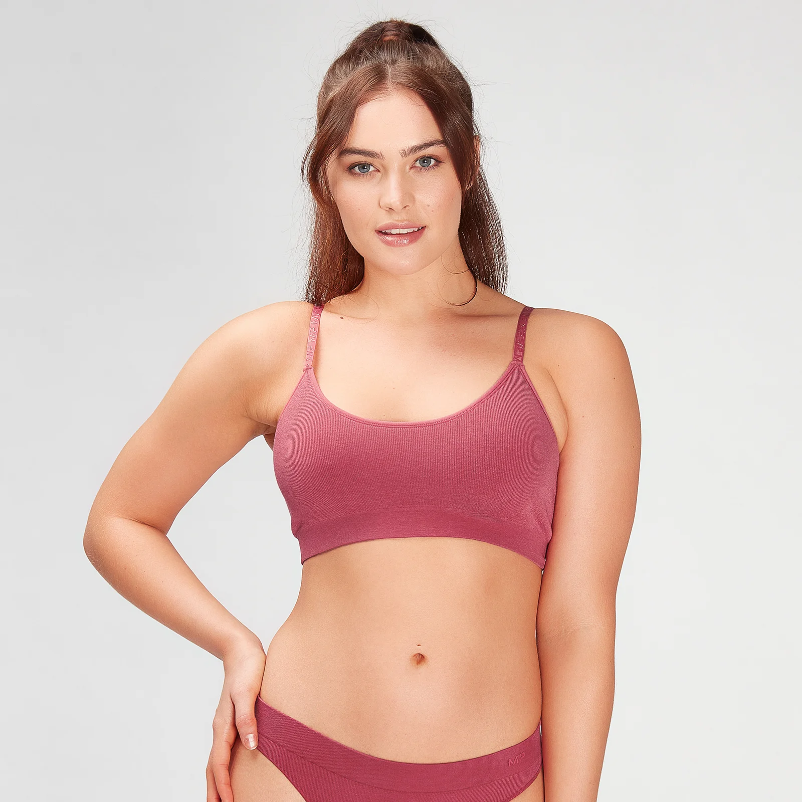 Bralette senza cuciture MP Composure da donna - Rosa bacca - XL Immagine 1