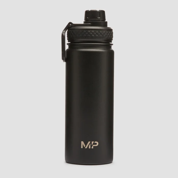 Borraccia media in metallo MP - Nera - 500 ml