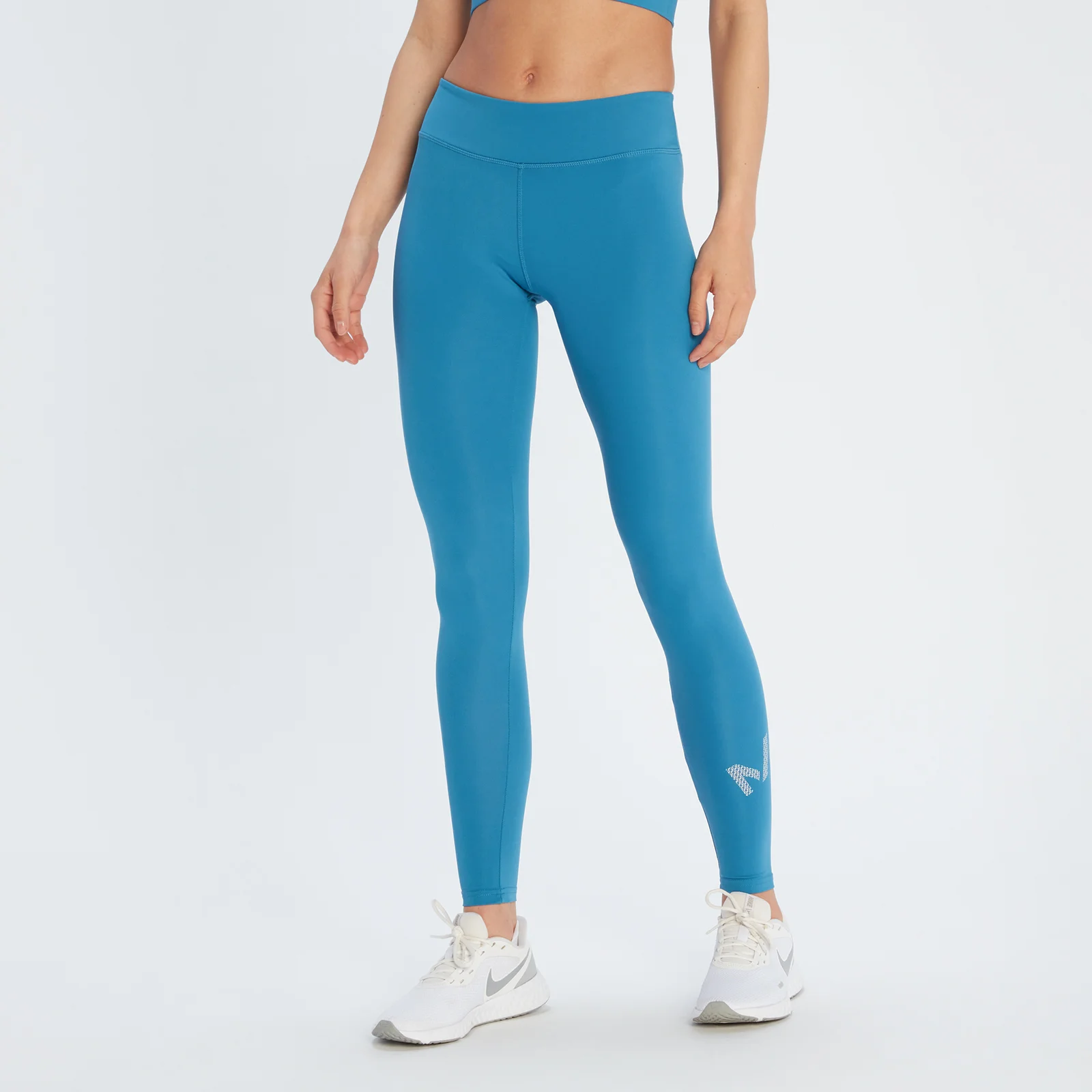 MP Women's Printed Training Leggings - Pilot Blue - XXS Immagine 1
