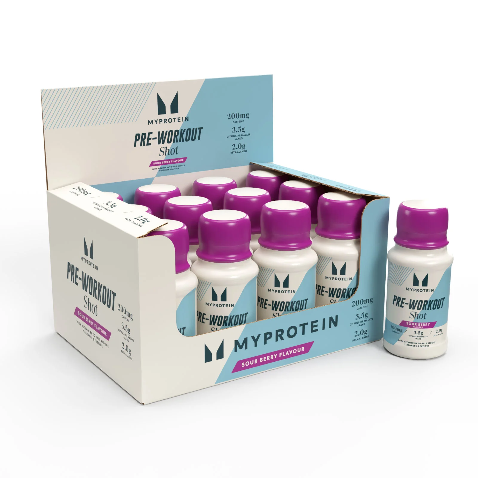 Shot pre-allenamento - Frutti di bosco Immagine 1