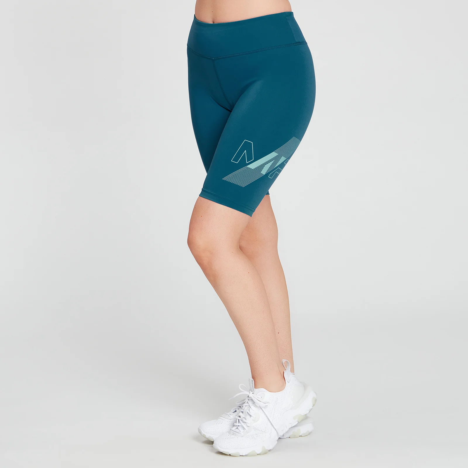 Pantaloncini ciclismo MP Impact da donna - Verde petrolio (Edizione limitata) - XXS Immagine 1