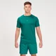 T-shirt sportiva a maniche corte con stampa effetto sfumato MP da uomo - Energy Green