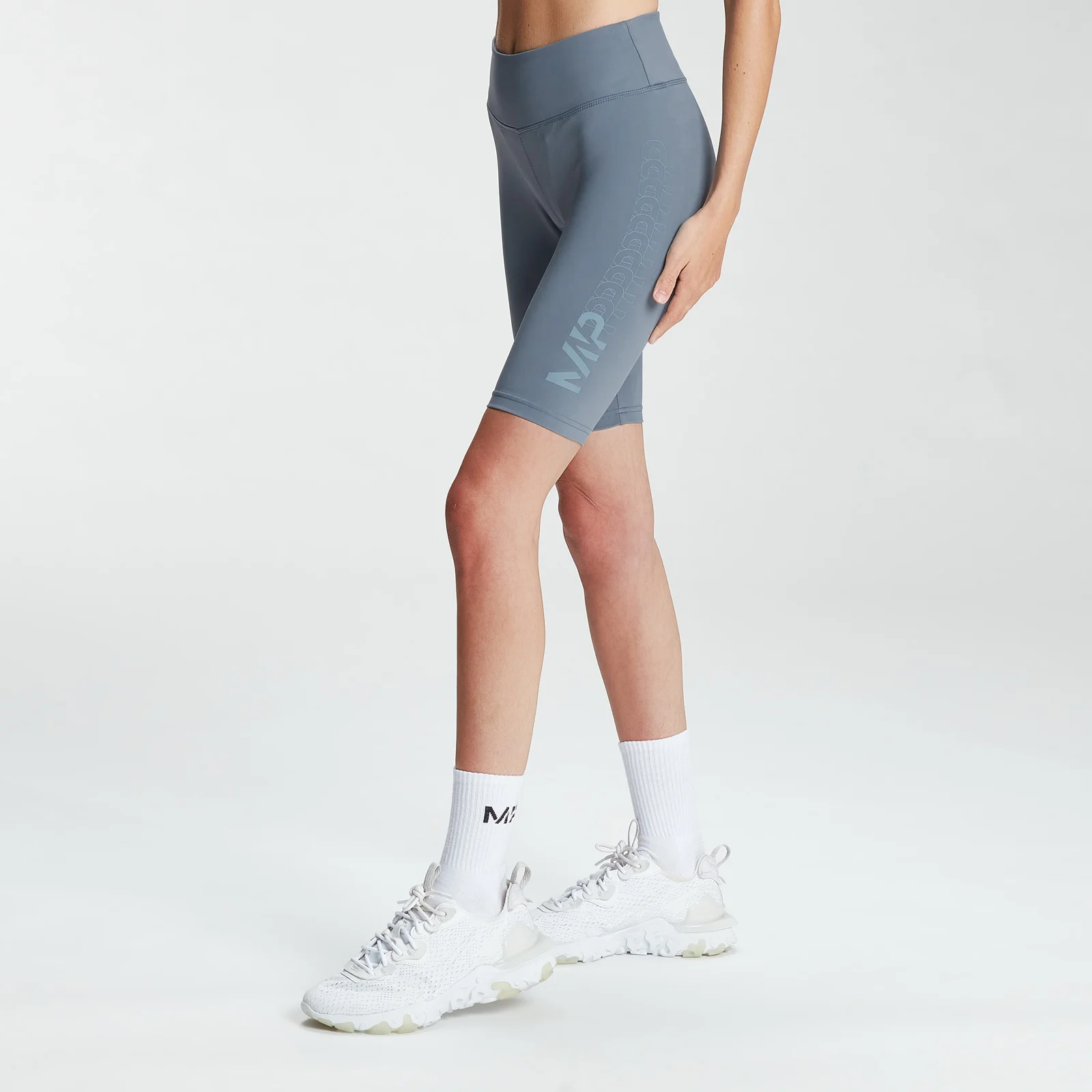 Pantaloncini sportivi ciclista con stampa sfumata MP da donna - Galaxy - XXS Immagine 1
