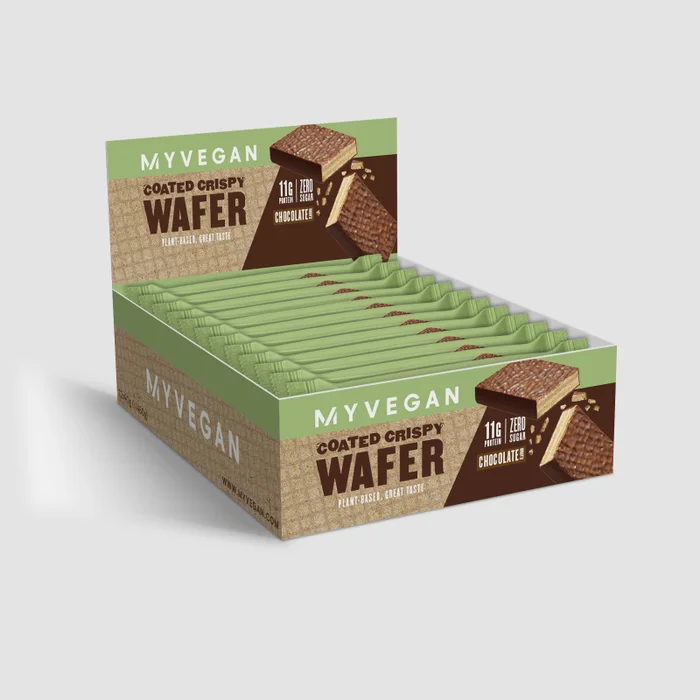 Wafer proteici vegani croccanti