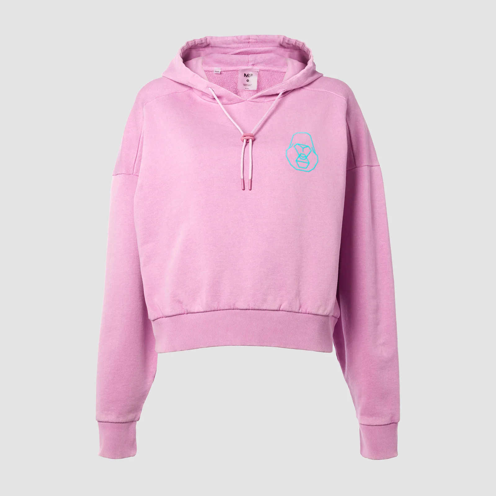 MP X Zack George Women's Washed Crop Hoodie - Pink Lavender - XXS Immagine 1