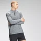 Maglia con cerniera 1/4 MP Velocity da uomo - Carbone mélange