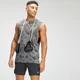 Canotta tie dye MP Adapt da uomo - Carbone/Storm