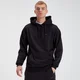 Felpa oversize con cappuccio MP Rest Day da uomo - Nero Denim