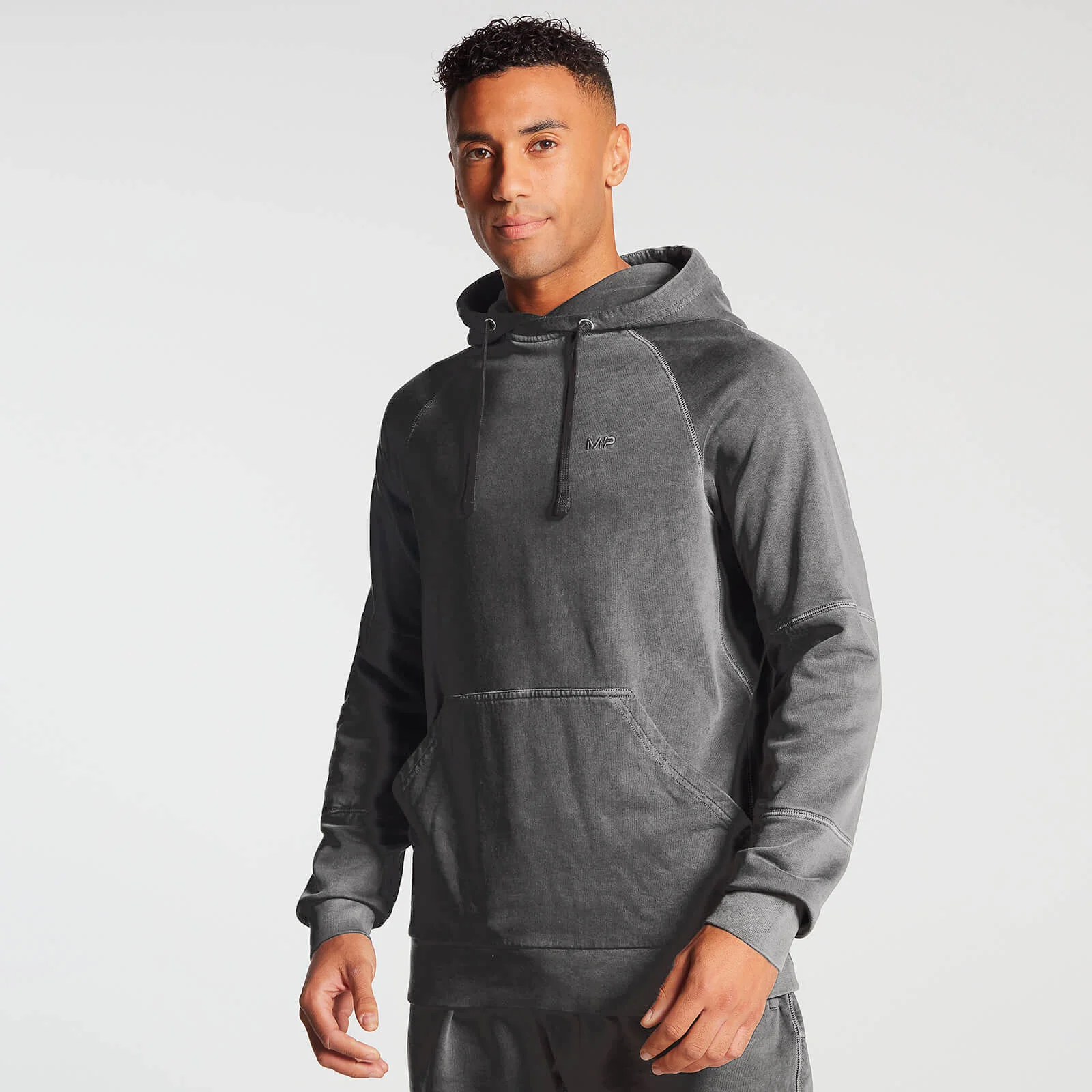 MP Men's Training Hoodie - Dark Grey - XXS Immagine 1