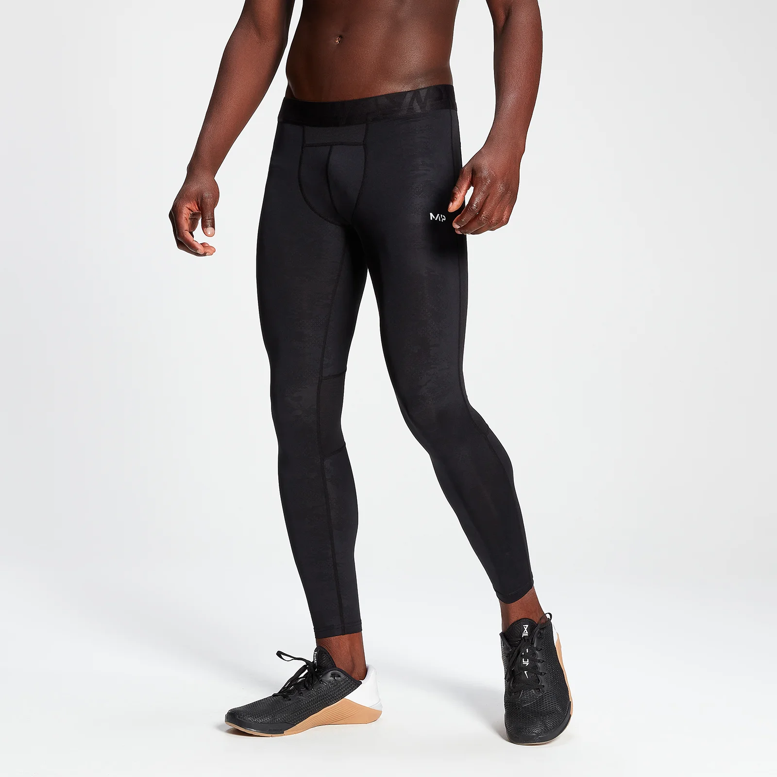 MP Men's Engage Baselayer Leggings - Black - XXS Immagine 1
