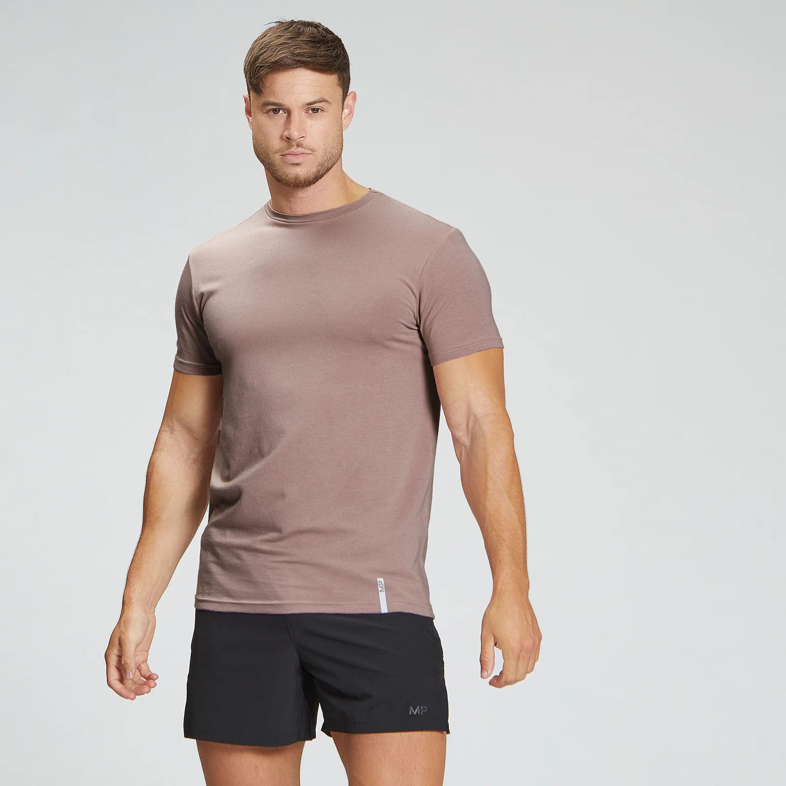 MP Men's Luxe Classic Crew T-Shirt - Fawn - XXS Immagine 1